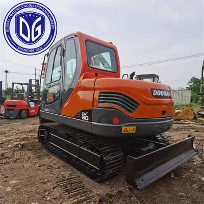 DX80 8 ตัน ใช้ Excavator Doosan ใช้ Excavator ไฮดรอลิก