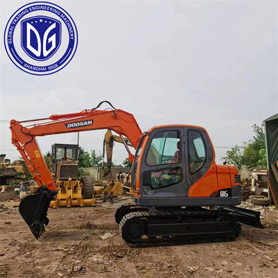 DX80 8 ตัน ใช้ Excavator Doosan ใช้ Excavator ไฮดรอลิก