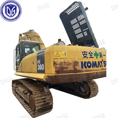 USED PC360-7 เครื่องขุดแรงขุดแรงเพิ่มขึ้นสําหรับสภาพที่ยากลําบาก