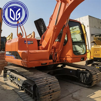 ทนทานการสวม DH150LC ใช้ Doosan 15 ตัน Excavator ใช้เครื่องขุดไฮดรอลิก