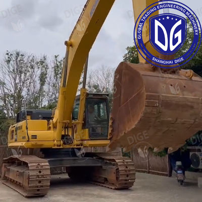 เครื่องขุดเหมืองแร่ขนาดใหญ่ เครื่องขุดแบบ SAA6D125E-5 เครื่องขุดมือสองที่มีส่วนประกอบ