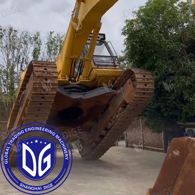เครื่องขุดเหมืองแร่ขนาดใหญ่ เครื่องขุดแบบ SAA6D125E-5 เครื่องขุดมือสองที่มีส่วนประกอบ
