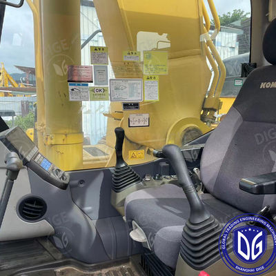อัตราการทํางานหนัก USED PC500 excavator กับระบบไฮดรอลิกที่ทันสมัย