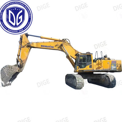 เครื่องกําจัดเศษขยะที่น่าเชื่อถือ USED PC700 excavator ที่เป็นเครื่องเก็บผลงานที่พิสูจน์
