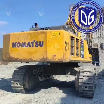 การทํางานที่มีประสิทธิภาพสูง USED เครื่องขุด PC700 พร้อมระบบไฮดรอลิกที่ทันสมัย