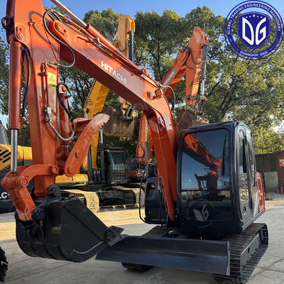 ZX60 ฮิตาชิ 6 ตัน ใช้ Excavator ขนาดเล็ก Crawler Excavator กับห้องพัก