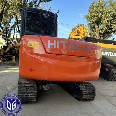 ZX60 ฮิตาชิ 6 ตัน ใช้ Excavator ขนาดเล็ก Crawler Excavator กับห้องพัก