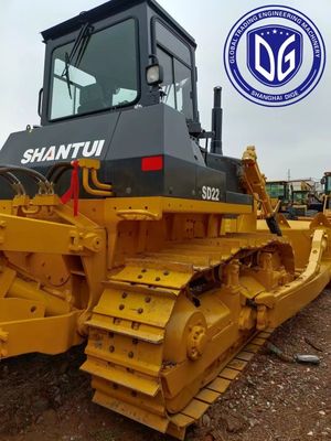 SD22 Shantui ใช้ SD บูลโดเซอร์ สภาพดี บูลโดเซอร์ เครื่องไฮดรอลิก