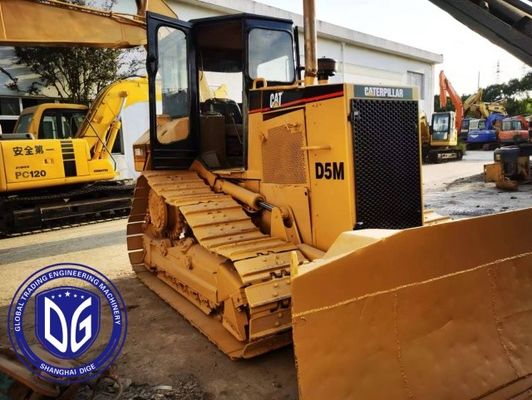สาขากําเนิดญี่ปุ่น D5M บูลโดเซอร์ Caterpillar มือสอง D5M