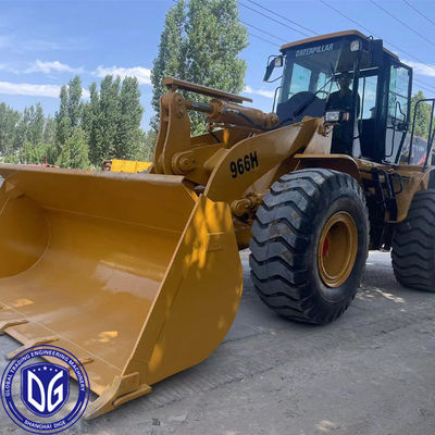 สาขากําเนิด ญี่ปุ่น CAT966H เครื่องบรรทุกแคร์เปิลเลอร์มือสอง CAT966H เครื่องบรรทุกแคร์เปิลเลอร์ไฮดรอลิก CAT966H