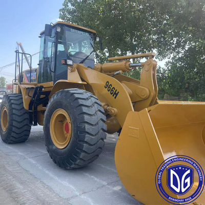 สาขากําเนิด ญี่ปุ่น CAT966H เครื่องบรรทุกแคร์เปิลเลอร์มือสอง CAT966H เครื่องบรรทุกแคร์เปิลเลอร์ไฮดรอลิก CAT966H