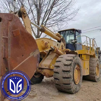 สาขากําเนิด ญี่ปุ่น CAT988H เครื่องบรรทุกแคร์เปิลเลอร์มือสอง CAT988H เครื่องบรรทุกแคร์เปิลเลอร์ไฮดรอลิก CAT988H