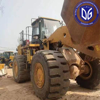 สาขากําเนิด ญี่ปุ่น CAT986H เครื่องบรรทุกแคร์เปิลเลอร์มือสอง CAT986H เครื่องบรรทุกแคร์เปิลเลอร์ไฮดรอลิก CAT986H