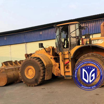 สาขากําเนิด ญี่ปุ่น CAT980H เครื่องบรรทุกแคร์เปิลเลอร์มือสอง CAT980H เครื่องบรรทุกแคร์เปิลเลอร์ไฮดรอลิก CAT980H