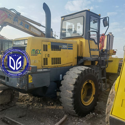 เครื่องบรรทุกด้านหน้า WA320-3 เครื่องบรรทุก Komatsu ที่ใช้มาจากญี่ปุ่น