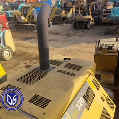 เครื่องบรรทุกด้านหน้า WA320-3 เครื่องบรรทุก Komatsu ที่ใช้มาจากญี่ปุ่น