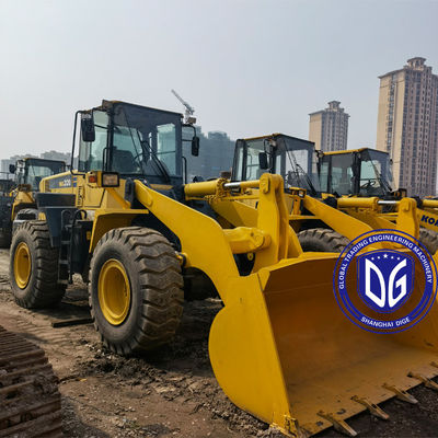 เครื่องบรรทุกด้านหน้า เครื่องบรรทุกคอมัตซูมือสอง WA320-5 เครื่องประหยัดแรงงานเดิม จํากัด