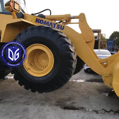 เครื่องบรรทุกหน้า Komatsu WA470-6 เครื่องบรรทุกมือสองที่มีประสิทธิภาพสูง