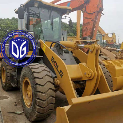 LG936 SDLG Loader มือสอง 11t มือสอง Hydraulic Loader การเลือกโหมดการทํางานระดับสูง