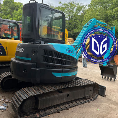 เครื่องขุดไฮดรอลิก SK55 Kobelco Mini Crawler5.5 ตัน 90% ใหม่ พร้อมขายแล้ว