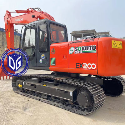 ที่มาญี่ปุ่น EX200 เครื่องขุดฮิตาชิมือสอง EX200 เครื่องขุดมือสอง