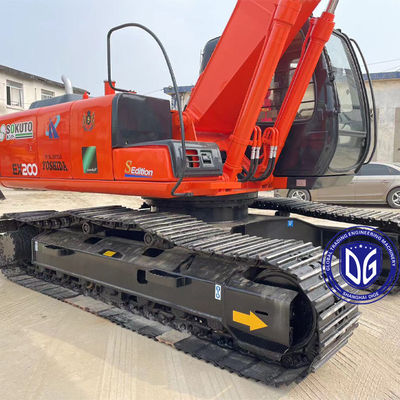 ใช้ฮิตาชิ EX200 20 ตัน Crawler เครื่องขุดไฮดรอลิก ในสภาพดีเยี่ยม ขาย