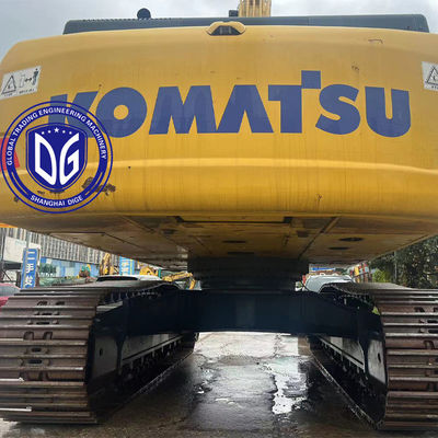ใช้ Komatsu PC490 เครื่องขุดคลานขนาด 49 ตัน งานไฮดรอลิกเรียบ