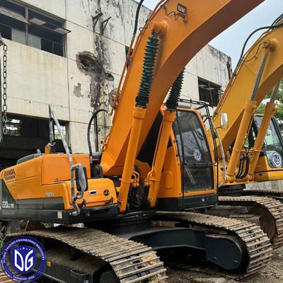 Hyundai 220 20ton แท้ เครื่องขุดไฮดรอลิกมือสอง รุ่นคลาสสิค การใช้งานหลากหลาย