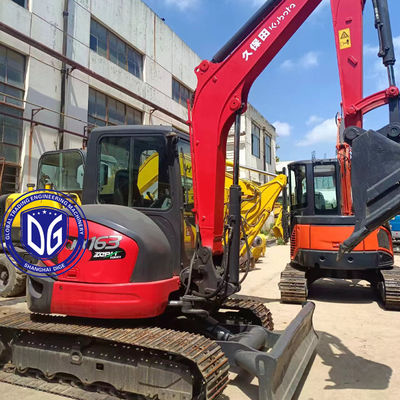 Kubota KX163 6.3Ton มินิ ใช้ Excavator มาจากญี่ปุ่น งานก่อสร้างภาระหนัก