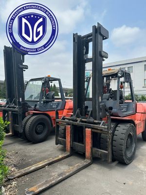 8t 8FDA80 โตโยต้าใช้ Forklift เครื่องไฮดรอลิกแรงใช้ Forklift