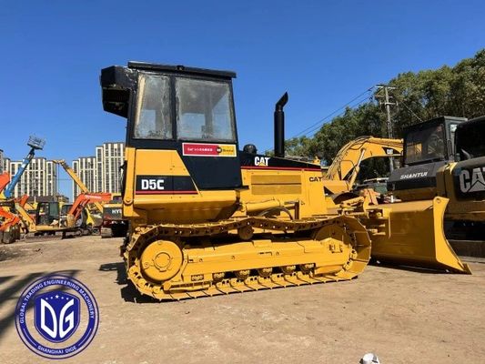 D5C ใช้ Caterpillar Dozer บูลโดเซอร์ไฮดรอลิก ด้วยพลังงานที่น่าทึ่ง