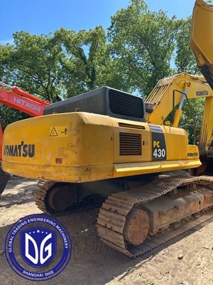 PC430 ดีมาก เครื่องขุดเกาะมือสอง 95 เครื่องขุด Komatsu ใหม่