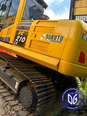 Komatsu PC210LC เครื่องขุดพยุงที่ใช้ระบบจัดการน้ํามันอัตโนมัติ