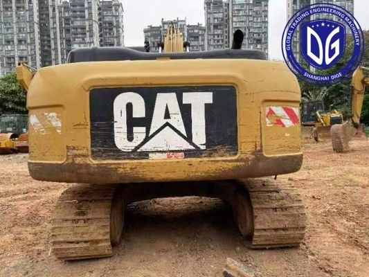320D2 เครื่องขุดหิน Caterpillar 20 ตัน ที่ใช้แล้ว มีความสามารถในการรับน้ําหนักสูงกว่า