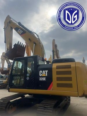 320E เครื่องขุดหิน Caterpillar ขนาด 20 ตัน ที่ใช้แล้ว มีความสามารถในการจัดการภาระที่สูงกว่า