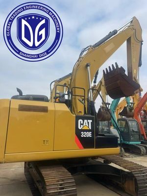 320E เครื่องขุดหิน Caterpillar ขนาด 20 ตัน ที่ใช้แล้ว มีความสามารถในการจัดการภาระที่สูงกว่า