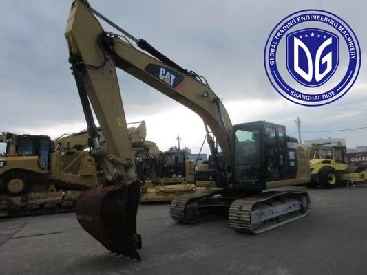 320E เครื่องขุดหิน Caterpillar ขนาด 20 ตัน ที่ใช้แล้ว พร้อมเครื่องยนต์พลังงานสูงสุด