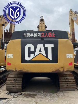 เครื่องขุดถ้ํา 349E เครื่องขุดหินแคร์เปิลเลอร์มือสอง เครื่องขุดถ้ํามือดินที่ผ่านการทดสอบ 49 ตัน