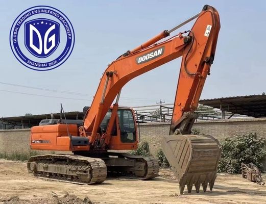 ประหยัดเวลาและแรงงาน DX300LC เครื่องขุด Doosan 30t ที่ใช้แล้ว ที่ทนทานสูง