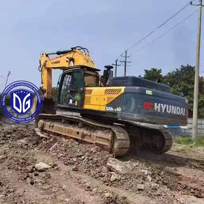 รุ่น Hyundai 520 มือสอง เครื่องขุดไฮดรอลิก ขนาดใหญ่ 52 ตัน มือใหม่ และ 1 เครื่องมีในตอนนี้