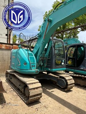 Sk125SR แบบยืดหยุ่น ใช้ Kobelco Excavator 12.5 ตัน แรง มหาสมบัติสําหรับการก่อสร้าง