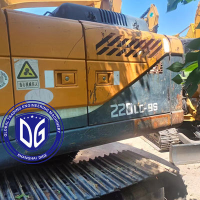 รุ่น Hyundai 220 20ton ของเดิม เครื่องขุดไฮดรอลิกเก่า