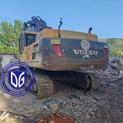 ที่มา สวีเดน EC480 เครื่องขุด Volvo ที่ใช้แล้ว EC480 เครื่องขุดมือสอง Volvo Excavator EC480