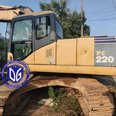 ออร์จินอล 22 ตัน Komatsu Excavator PC220-7 ที่มาจากญี่ปุ่น พร้อมขายแล้ว