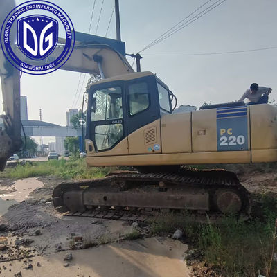 ออร์จินอล 22 ตัน Komatsu Excavator PC220-7 ที่มาจากญี่ปุ่น พร้อมขายแล้ว