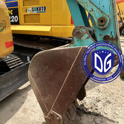 SK125 12.5 ตัน Kobelco เครื่องขุดคลื่นที่ใช้ มาจากญี่ปุ่น การปล่อยก๊าซน้อย