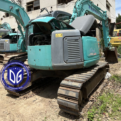 ใช้ Kobelco SK70 7Ton เครื่องขุดขนาดเล็ก ของแท้จากญี่ปุ่น