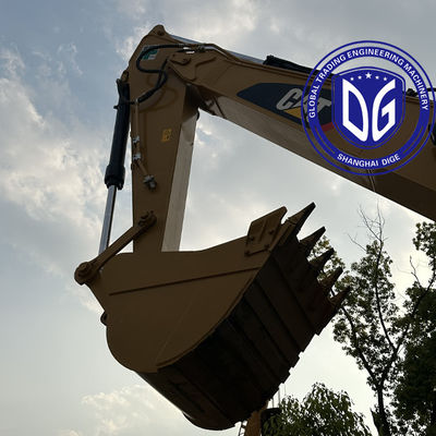 เครื่องขุดไฮดรอลิกมือสอง Splendid Caterpillar 329 29Ton ปริมาณแรงปั่นสูง