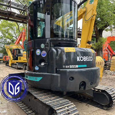 ใช้สบายๆ Kobelco SK55 5.5 ตัน เครื่องขุดคลาน 90% ใหม่ สภาพดี