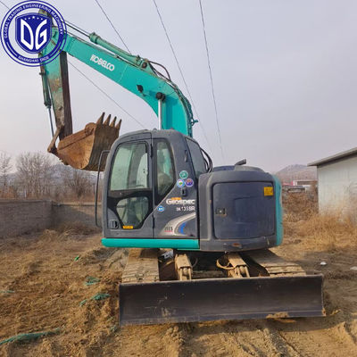 ใช้ Kobelco SK135 13.5Ton รถขุดแคร์เลอร์ สภาพเดิม ขนของหนัก